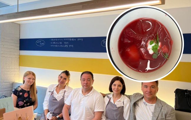 Продают борщ и голубцы: в Токио открыли первый украинский ресторан, где работают беженцы