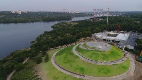 На Хортиці 23 серпня піднімуть український прапор на відреставрованому флагштоку