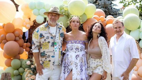 Син Осадчої заспівав дуетом з Каменських на дні народження Горбунова: яскраве відео