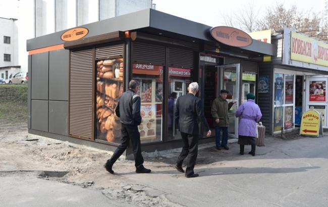 Киев хотят оставить без киосков с социальным хлебом