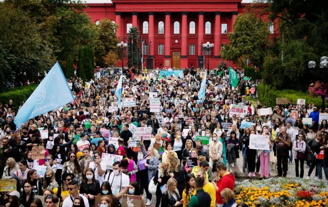 "Голос" поддержал всеукраинский марш за права животных