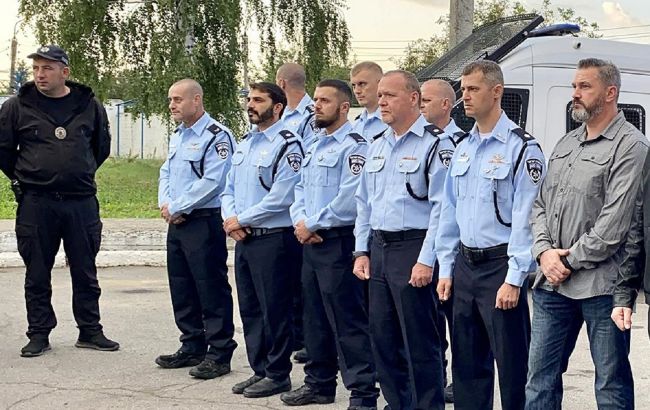 В Умань прибули поліцейські з Ізраїлю на час святкування Рош га-Шана