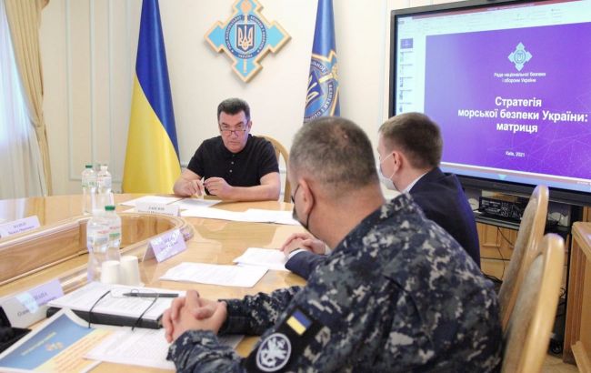 Секретарь СНБО провел заседание по разработке Стратегии морской безопасности Украины