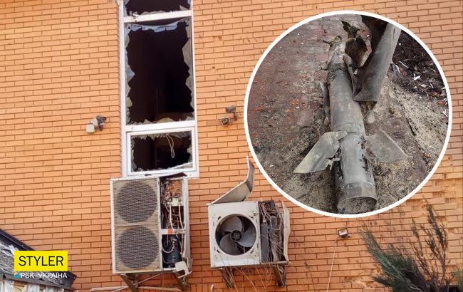 "Нехай горять в пеклі": Кондратюк показав снаряд, що потрапив в його будинок