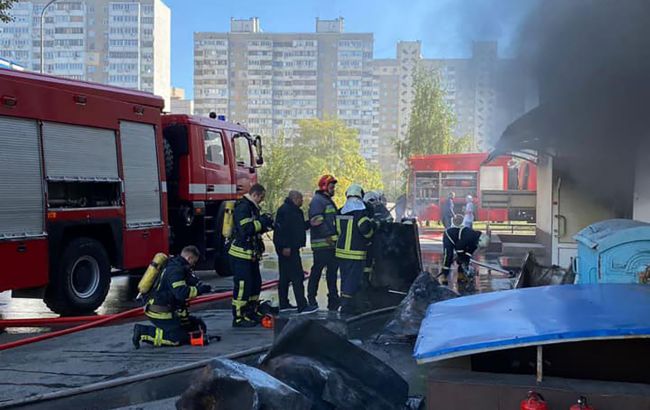 В гимназии Киева вспыхнул пожар: подробности инцидента