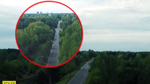 Дорога через міст смерті: в мережі показали "найбрудніше" місце в Чорнобилі