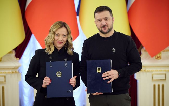 Украина и Италия подписали соглашение о гарантиях безопасности