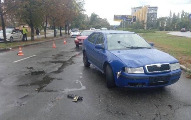 В Киеве пьяный водитель сбил мужчину на пешеходном переходе