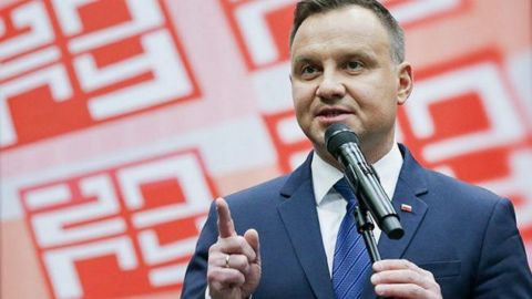 Дуда выиграл первый тур выборов в Польше