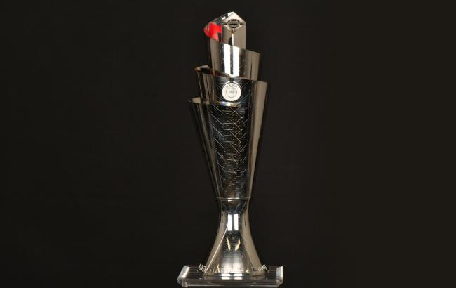 УЕФА представил трофей и гимн Лиги наций
