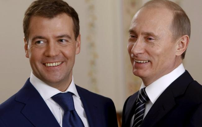 Зростання доходів Путіна і Медведєва в Кремлі пояснили підвищенням зарплати