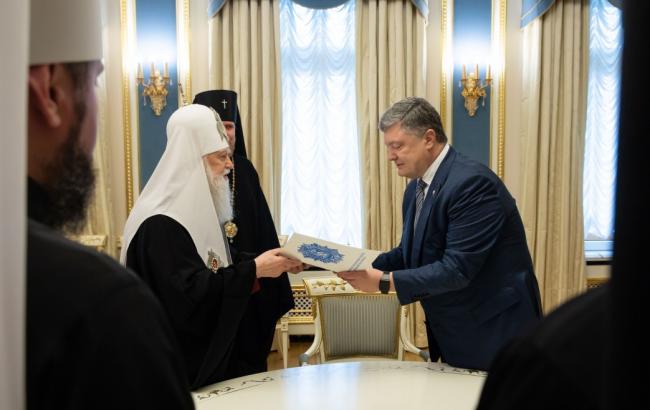Порошенко провел встречу с предстоятелями православных церквей Украины