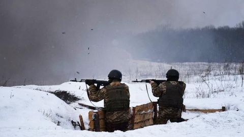 На Донбассе погиб один украинский военный