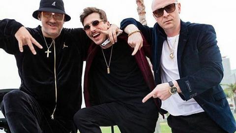 Потап і Mozgi знялися у відвертій фотосесії з гарячими блондинками для "дорослого" журналу (фото)