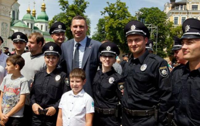Кличко разом з новою поліцією анонсував підвищення рівня безпеки в Києві