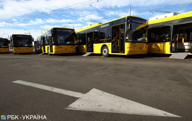 В Киеве остановят движение троллейбусов по проспекту Соборности
