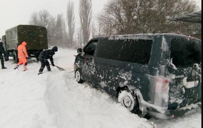 Движение по трассе Киев-Одесса могут восстановить до конца дня