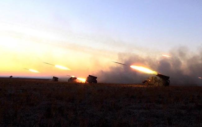 В сети показали видео уничтожения боевиков на Светлодарской дуге