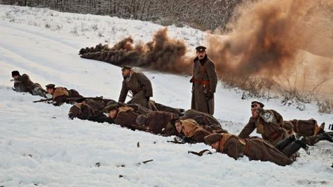"Настоящее историческое кино": в сети появились яркие фото со съемок "Круты 1918"