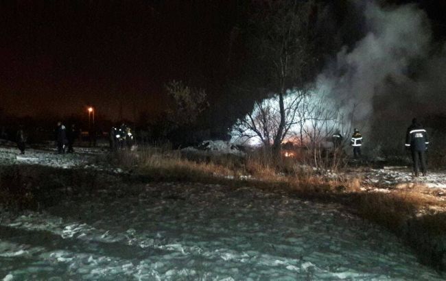 Крушение вертолета в Кременчуге: около 50 домов остались без электричества