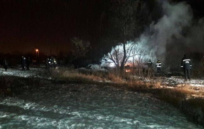 Аварія вертольота в Кременчуці: опубліковано фото