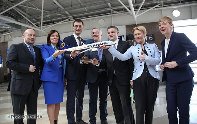 Ryanair уклав угоду з аеропортами "Бориспіль" і "Львів"