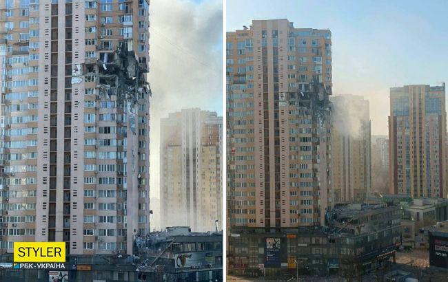 "На місці дитячої кімнати залишилася діра": мешканка будинку на Лобановського розповіла, як їм вдалося вижити