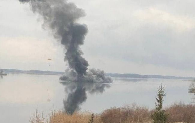 Українські війська збили російський гелікоптер над Вишгородом