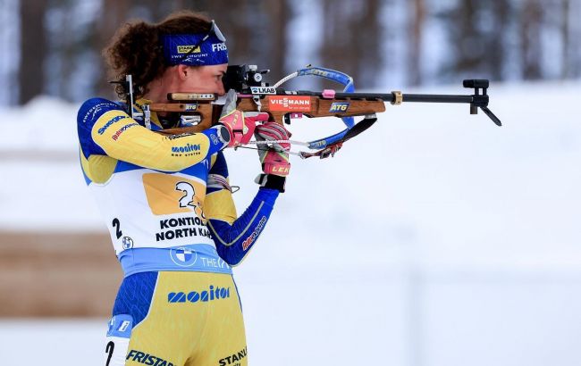 Шведка Эберг выиграла первый старт сезона в женском биатлоне, украинки за пределами топ-50