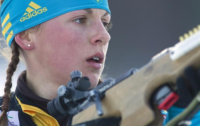 Украинская биатлонистка Меркушина победила на чемпионате Европы