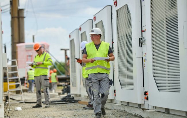 ДТЭК Ахметова построил крупнейший в стране павербанк на 200 МВт