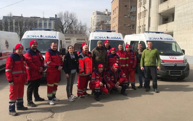 В Харьков прибыла вторая партия "скорых" по программе World4Kharkiv Ярославского