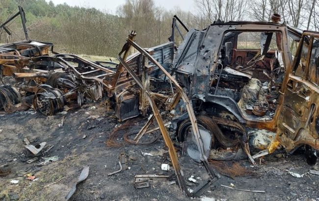 Украинские войска освободили поселок под Черниговом