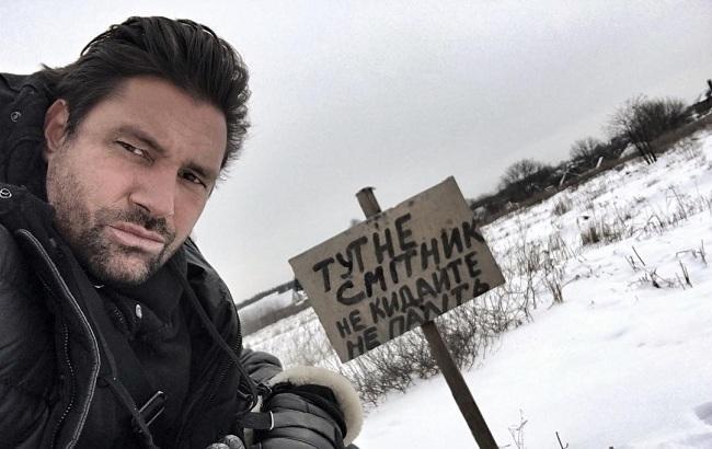 Звезда "Хоббита" приехал в Киев и прогулялся по достопримечательностям города