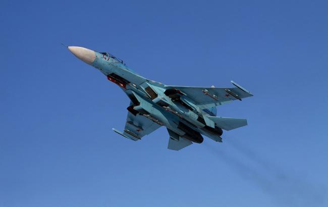 В окупованому Криму по тривозі підняли винищувачі Су-27