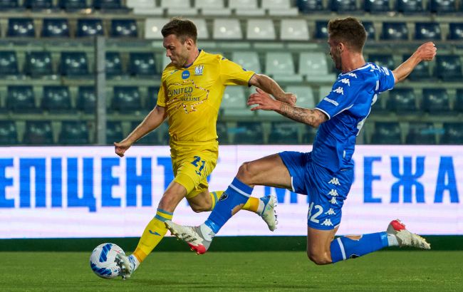 Збірна України в спарингу впевнено переграла "Емполі"