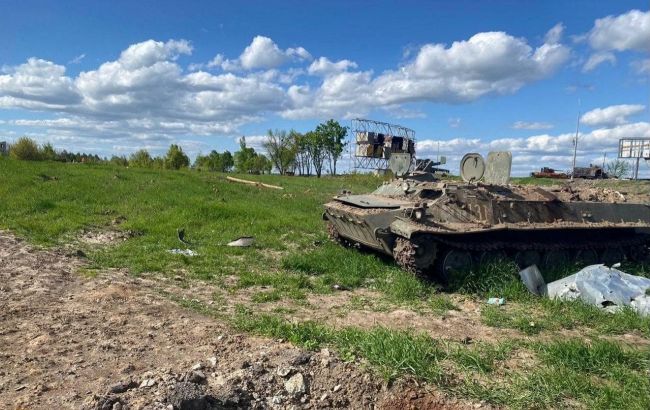 На выезде из Харькова нашли останки расстрелянных украинцев
