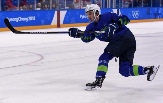 Хоккеиста сборной Словении отстранили от Олимпиады-2018 из-за допинга