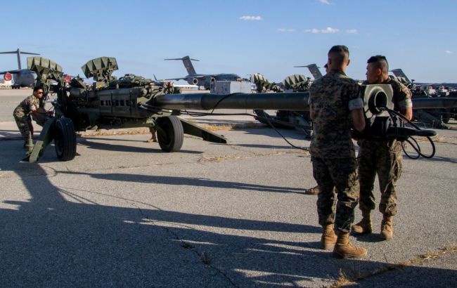 США готовят новую партию гаубиц к отправке в Украину: появились фото
