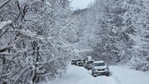 Непогода в Украине: в 4 областях ограничено движение крупногабаритного транспорта
