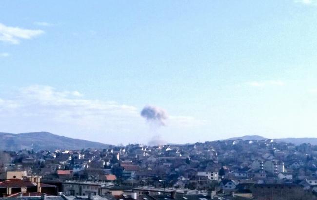 В Сербии произошел пожар на военном заводе, один человек погиб