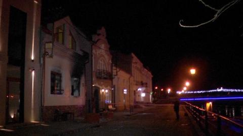 В Ужгороде второй раз за месяц горел офис Общества венгерской культуры