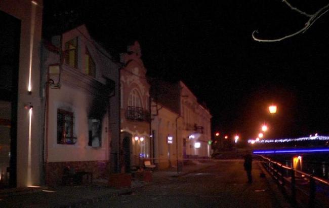В Ужгороде второй раз за месяц горел офис Общества венгерской культуры