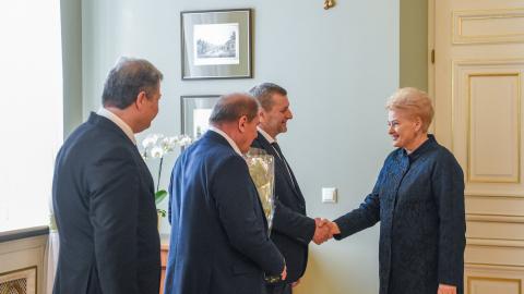 Литва продовжує санкційну політику щодо Росії, - Грибаускайте