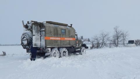Снегопады в Украине: обесточены 63 населенных пункта в восьми областях