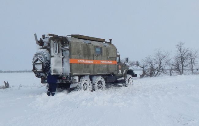 Снегопады в Украине: обесточены 63 населенных пункта в восьми областях