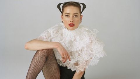 Ембер Херд в провокаційному образі знялася в яскравому фотосеті