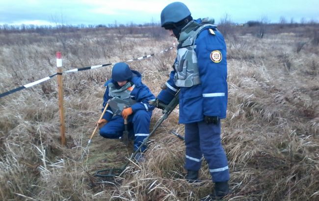 В Луганской области пиротехники изъяли 78 боеприпасов