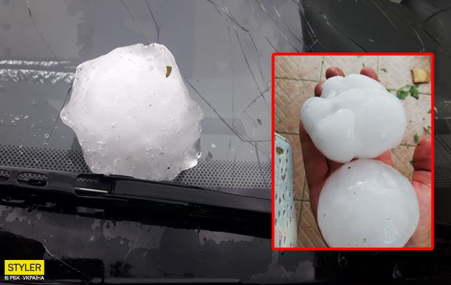 Скалічені люди, розбиті машини: в Італії випав град розміром з апельсин