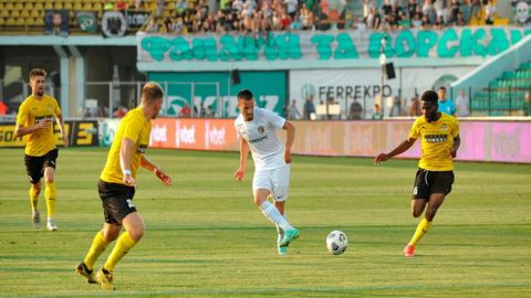 Полтавская "Ворскла" завершила выступление в Лиге конференций, уступив финскому КуПСу